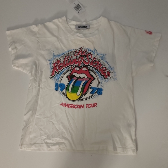 Daydreamer White Rolling Stones Tour Tee - Picture 1 of 2